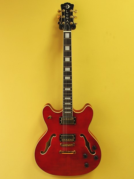 Luna semi hollow guitar hotsell
