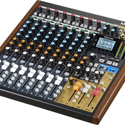 Tascam Model 12 Mixer, USB Audio Interface, and Multitrack Recorder image 3