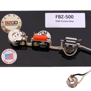 920D Custom Shop FBZ-500 Gibson Firebird Zero Wiring Harness