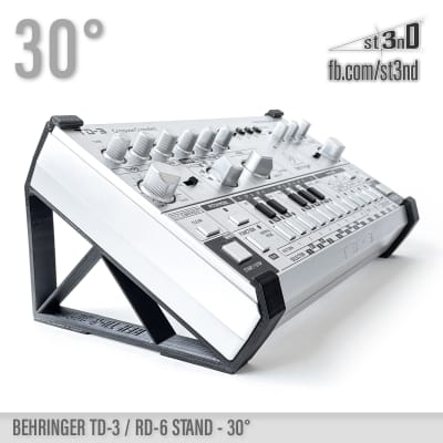 BEHRINGER TD3 RD6 STAND - 30° - 3D Printed - 100% Buyers satisfaction
