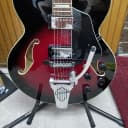 Ibanez AFS75T-TRS Artcore Series Hollowbody Electric Guitar with Vintage Vibrato 2010s Transparent R
