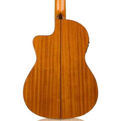 Cordoba Fusion 12 Natural CD Natural - Solid Cedar Top - Acoustic Electric Nylon String Guitar image 3