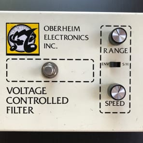 ギター Oberheim Voltage Controlled Filter 1970s VCF-200 (Voltage Controlled Filter) - Effects Freak