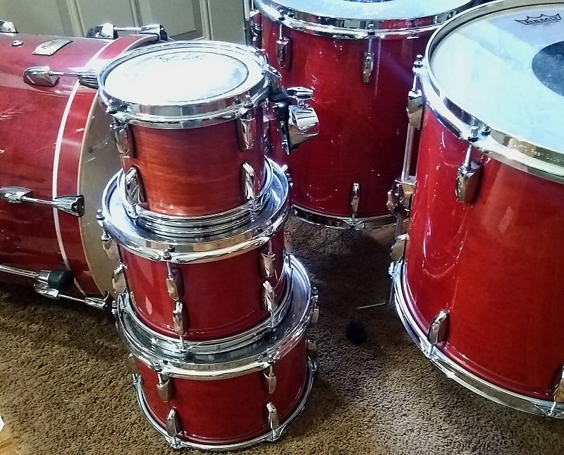 PEARL Session Studio Classic SHELL PACK Sequoia Red Lacquer image 1