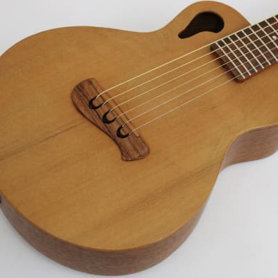 Tacoma Papoose P1 Acoustic Travel Guitar, Light Natural Satin for sale