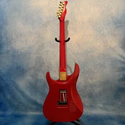 Fernandes Burny Mg-Jr. Yellow Heart Electric Guitar X JAPAN