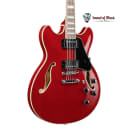 Ibanez AS73TCD Artcore Electric Guitar  - Transparent Cherry Red