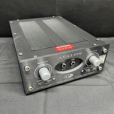 Avalon U5 Pure Class A Instrument & DI Preamplifier - User