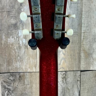 Gibson Custom Shop M2M 1960 Les Paul Special Double Cut Red Sparkle w/case image 6