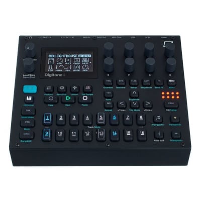 Elektron Digitone II 16-Voice Digital Synthesizer 2024 - Present - Black
