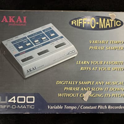 Akai U400 Riff-O-Matic Variable Tempo Phrase Sampler 90's
