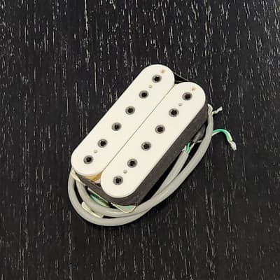 Ormsby Blizzard Bridge Pickup - Australian Made - Hand Wound 2023 - White with Black Hex Bolts for sale