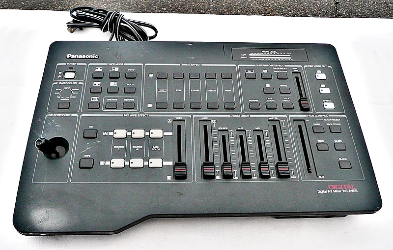PANASONIC Digital AV Mixer Model WJ-AVE5 - PV Music Inspected with Warranty and Free Shipping ! image 1