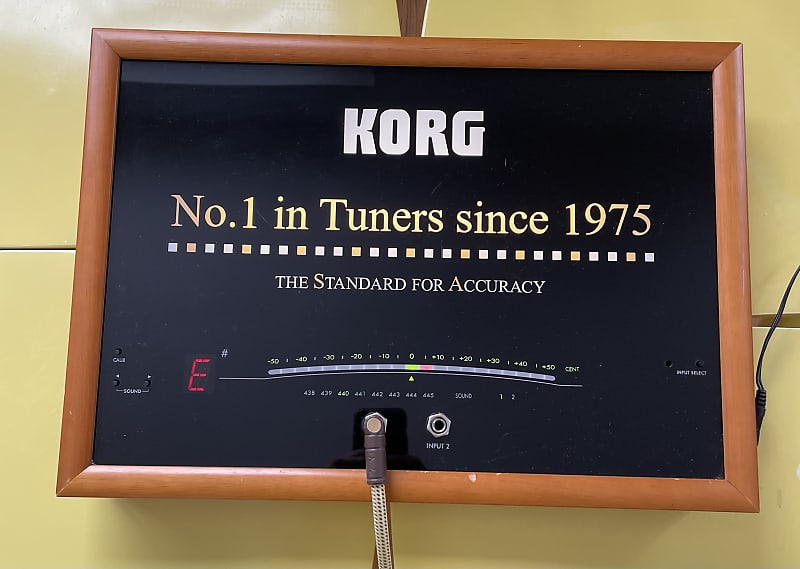 Korg DTR-1K Digital Wall mounted tuner 90s | Reverb