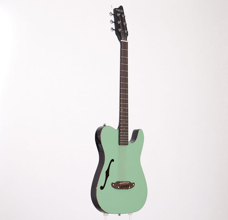 SCHECTER Oriental Series OL-FL Satin Surf Green [SN