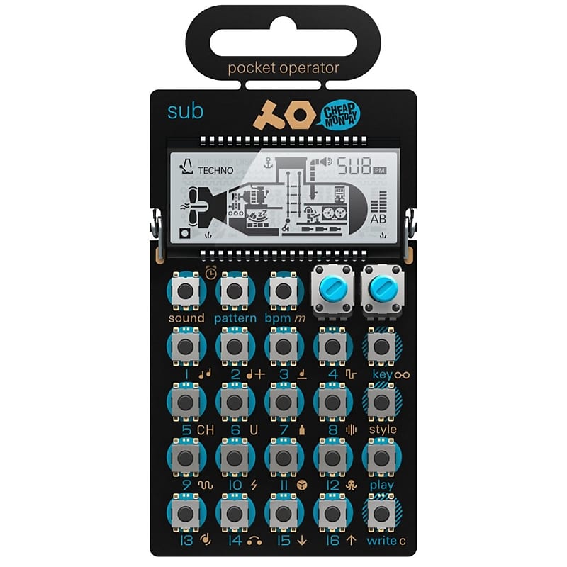 Teenage Engineering PO-14 Pocket Operator Compact Portable Sub Bass Synthesizer image 1