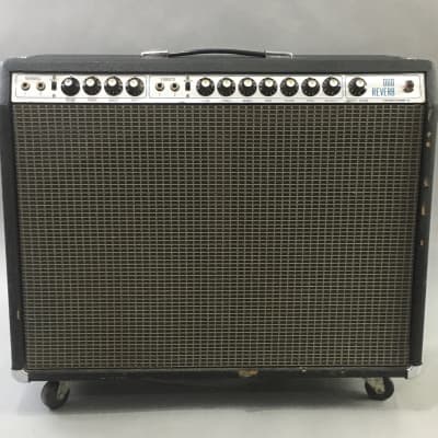 Super Rare Pearl PFT101 “Duo Reverb” 1980 Twin Reverb Clone Black Tolex Natural Relic 100 Watts Solid State MIJ Made in Japan image 10