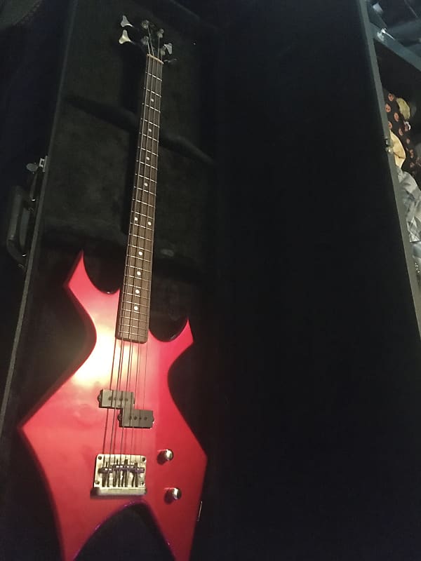 Bc Rich Warlock Bass Nj Series Mij 1980s With Ohsc Reverb