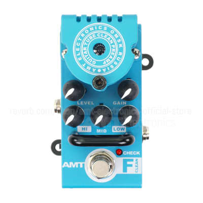 AMT Electronics Bricks F-Clean - 1 channel tube guitar preamp (Fender Twin) image 7