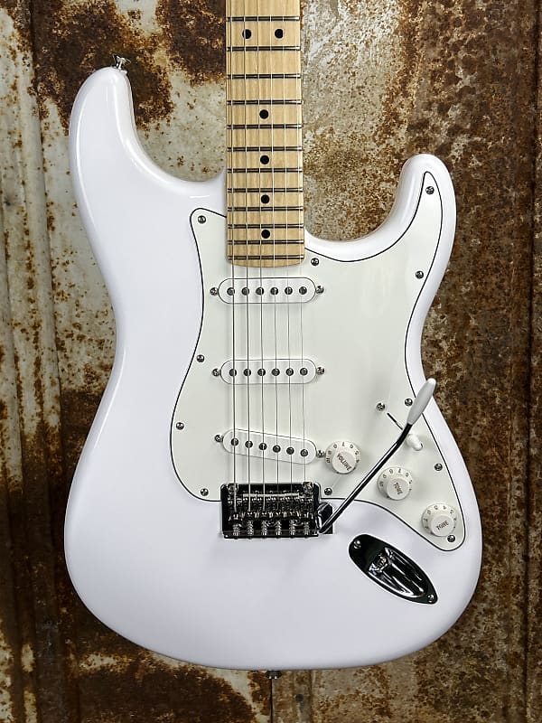 Fender Player Stratocaster Polar White 2022 (Used) image 1
