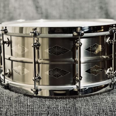 Craviotto Diamond Series Nickel over Brass NOB Snare Drum  Limited Edition 2008 image 16