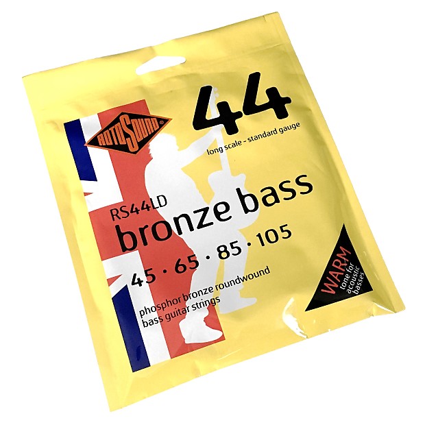 Rotosound RS44LD 44 Phosphor Bronze Bass Strings (45-105) image 1