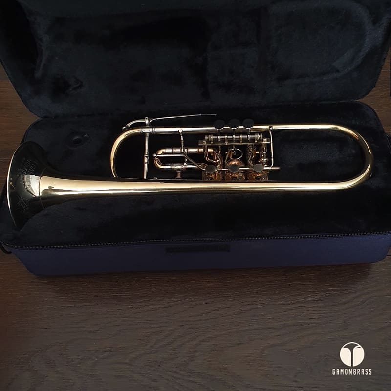 H. Ganter G7a Bb German Rotary Trumpet | Gamonbrass | Reverb UK