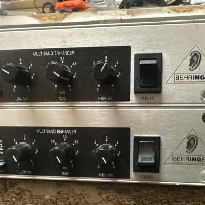 Behringer Ultrafex II EX3100 2-Channel Multiband Sound Enhancement Processor 1990s - Black / Silver image 2