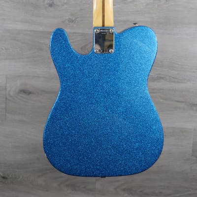 Fender J Mascis Signature Telecaster Bottle Rocket Blue Flake image 5
