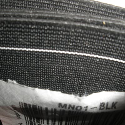 Levy's MNO1-XL-BLK Extra Long Polyester 2.5" Guitar Strap image 3