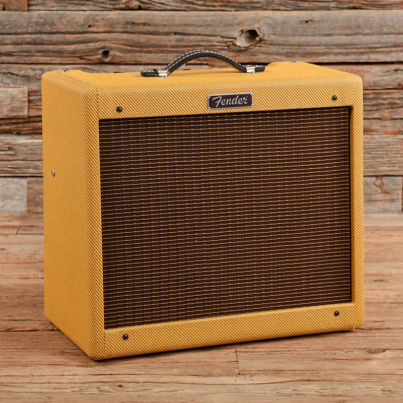 Fender Blues Junior Lacquered Tweed 15Watt 1x12" Guitar Reverb