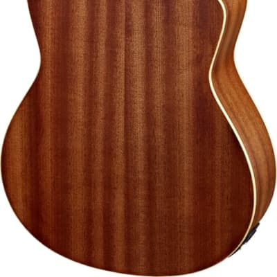 Ortega Guitars RCE138SN-L Feel Series Left Handed Slim Neck Acoustic Electric Nylon 6-String Guitar w/ Free Bag, Solid Canadian Spruce Top and African Mahogany Body, Natural Gloss Finish image 2