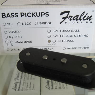 Lindy Fralin Lindy Fralin 51 Precision Bass Pickup Black image 1