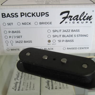 Lindy Fralin USA Split Coil Vintage Precision Bass Pickup Set New