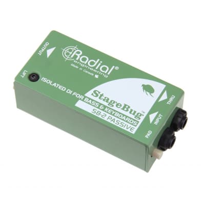 Radial StageBug SB-2 Single Channel Passive Instrument DI Direct Box image 4