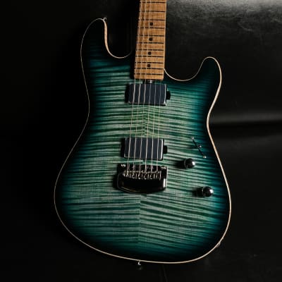 Ernie Ball Music Man Sabre HT Electric Guitar | Yucatan Blue | Brand New | $95 Worldwide Shipping! for sale