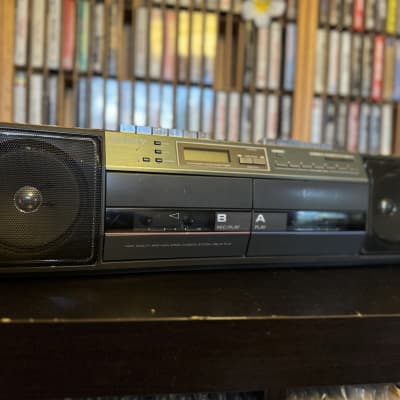 Toshiba RT-130S Boombox, Portable Stereo Radio, Cassette Tape | Reverb