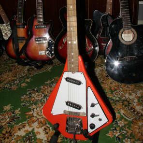 Jolana STAR IX 60s shortscale USSR Russian AXE Electric Guitar VINTAGE RARE image 1