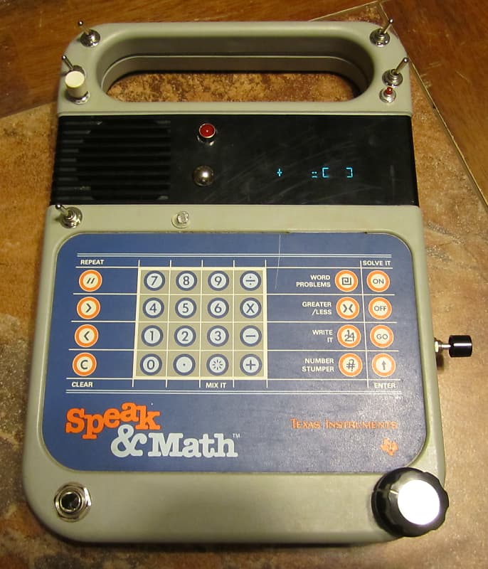 Circuit Bent Modified Texas Instruments Speak & Math (Spell) | Reverb
