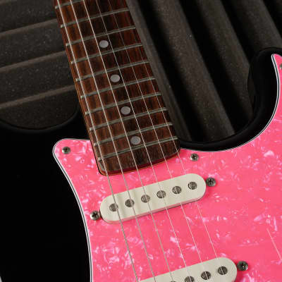 Fender "Squier Series" Floyd Rose Standard Stratocaster with Rosewood Fretboard 1994 - 1996 - Black image 4