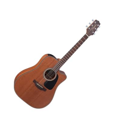 Takamine G Series GD11MCE Dreadnought 6-String Right-Handed Acoustic Electric Guitar with Spruce Top and Sapele Back and Sides (Natural) image 2