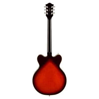 Gretsch G5622 Electromatic Center Block Double-Cut 6-String Right-Handed Electric Guitar with V-Stoptail Tailpiece (Claret Burst) image 2