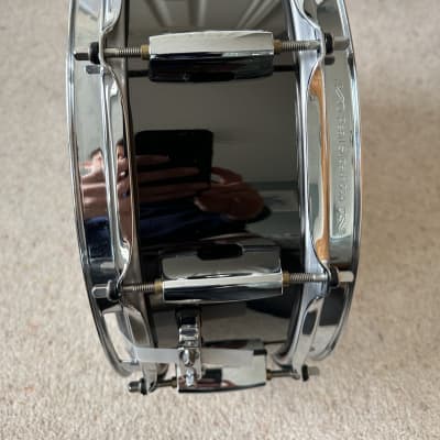 Pearl CS1450 Chad Smith Signature 14x5" Steel Snare Drum 2010s - Black Nickel image 4