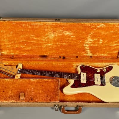 Fender Jazzmaster 1959 Pearl White Refin image 25