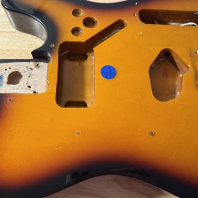 Replacement Body - 1998 Fender Telecaster - Sunburst (Made in Mexico) image 8