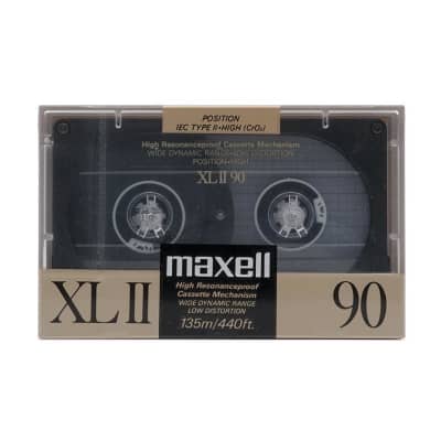 1988 Maxell XLII 90 Type II Cassette Tape - 2 Pack image 2