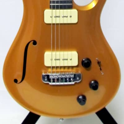 Used Flaxwood Leikki Goldtop Barcelona Gold W/HSC VGC for sale