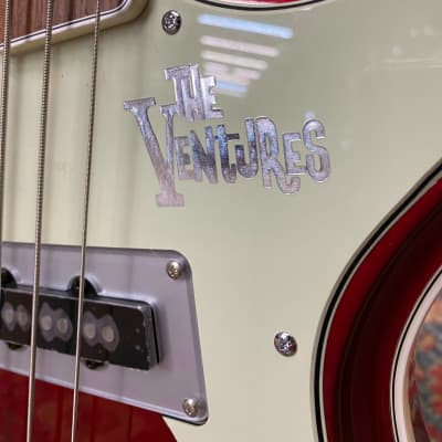 Aria 40th Anniversary Ventures Bass Candy Apple Red image 7