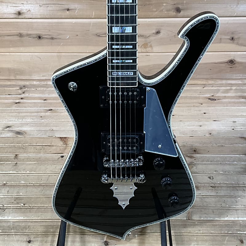 Ibanez PS120 Paul Stanley Signature Electric Guitar - Black image 1