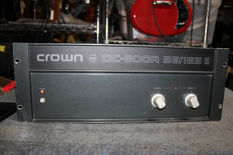 Crown DC 300A Series II 2-Channel Power Amplifier | Reverb